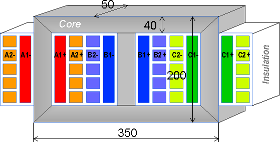 three phase transformer