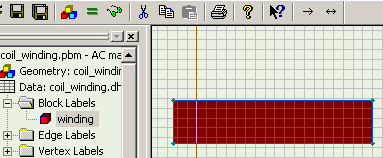 multiturn winding modeled as single turn