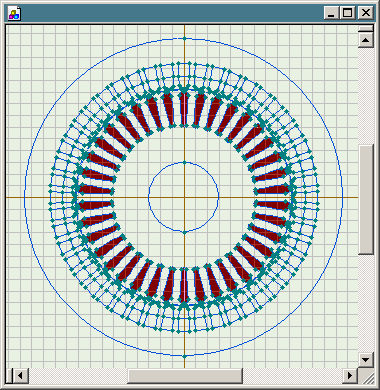 squirrel cage rotor model of AC motor