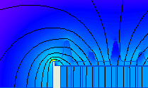 transient electric field