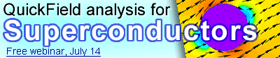 QuickField analysis for Superconductors