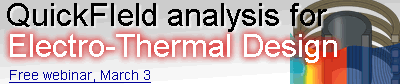 QuickField Analysis for Electro-Thermal Design